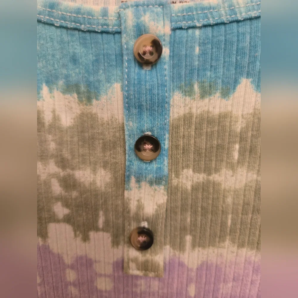 SO Multicolor Striped Ribbed Top - Picture 4 of 6